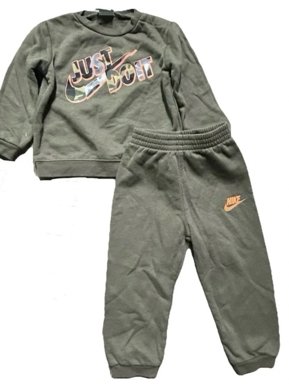 Toddler Boy Nike Sets Sweatshirt Sweatpants Just Do It Size 18-24 Months - Picture 4 of 4